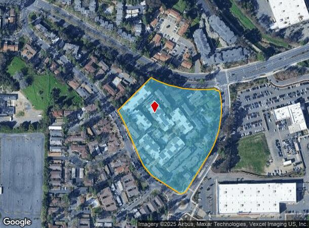 235 Camelback Rd, Pleasant Hill, CA Parcel Map