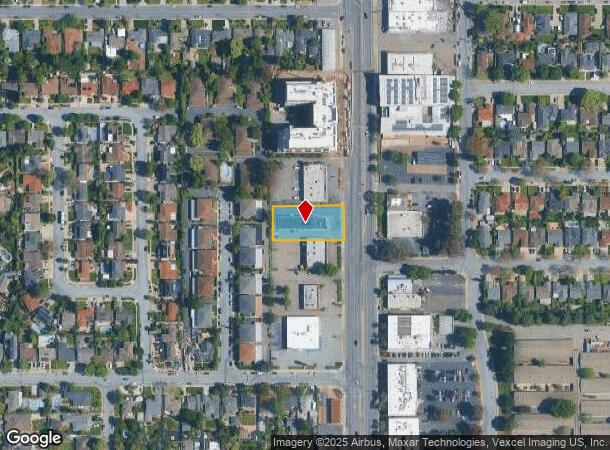  1033 S Bascom Ave, San Jose, CA Parcel Map