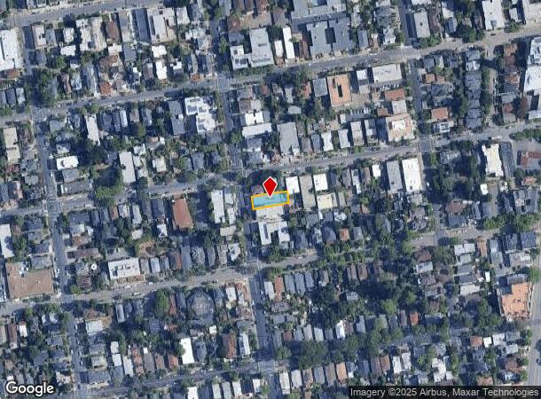  2605 Ellsworth St, Berkeley, CA Parcel Map
