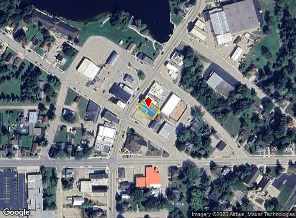  210 N Main St, Waupaca, WI Parcel Map