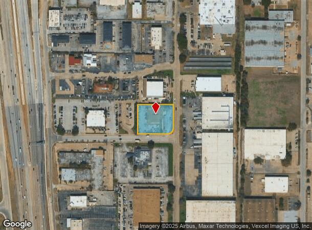 711 106Th St, Arlington, TX Parcel Map