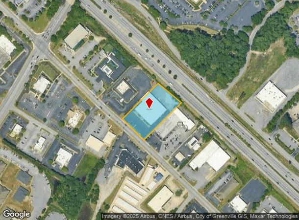 627 Congaree Rd, Greenville, SC Parcel Map