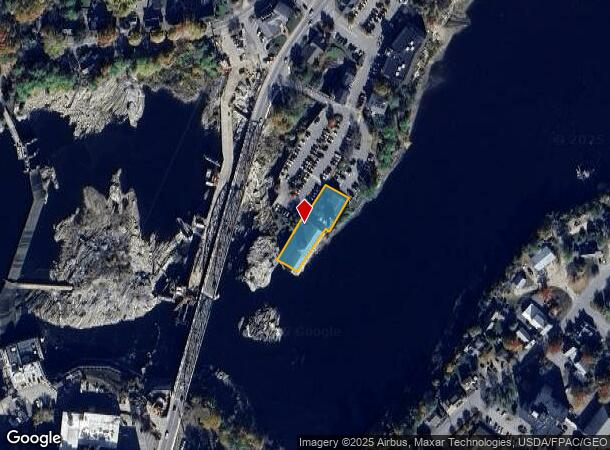  1 Bowdoin Mill Is, Topsham, ME Parcel Map