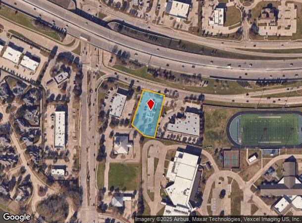  121 E Vista Ridge Blvd, Coppell, TX Parcel Map