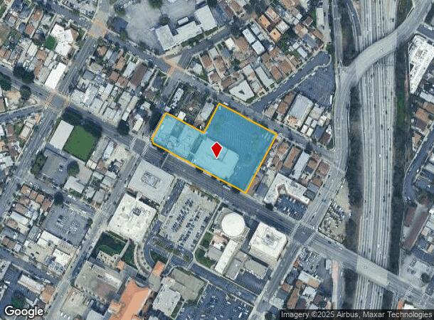  1701 E Cesar E Chavez Ave, Los Angeles, CA Parcel Map