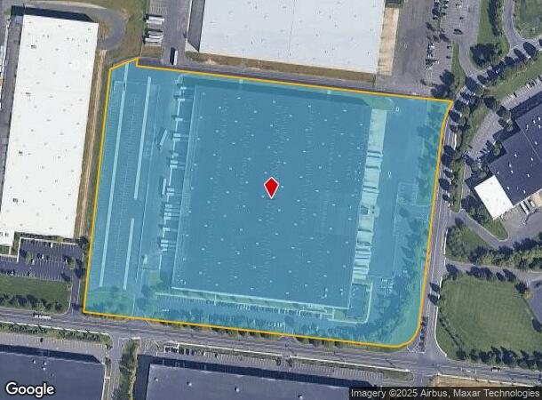 200 Richards Run, Burlington, NJ Parcel Map