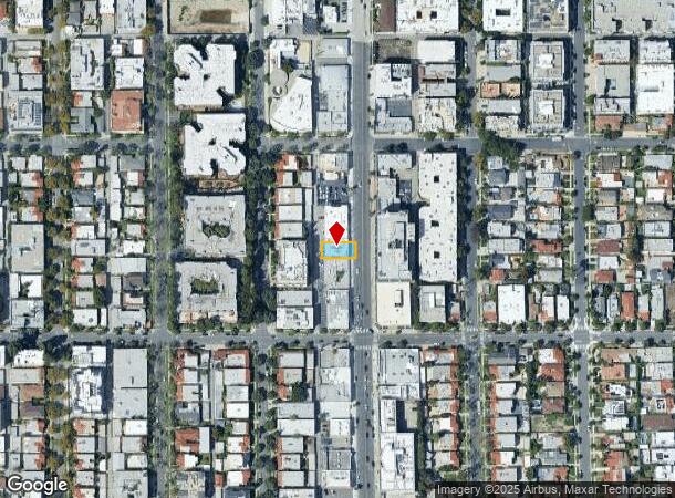  239 N Robertson Blvd, Beverly Hills, CA Parcel Map