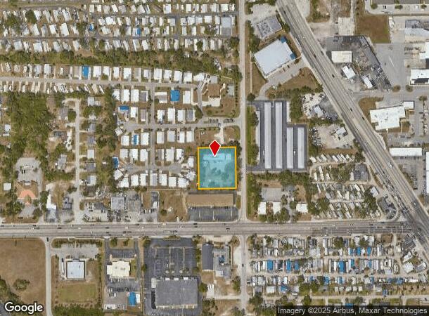  1245 River Rd, North Fort Myers, FL Parcel Map