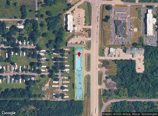  1601 N 32Nd St, Muskogee, OK Parcel Map