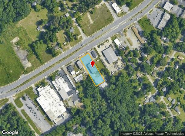  4813 W Gate City Blvd, Greensboro, NC Parcel Map