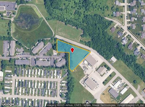  1202 Norbeh Dr, Hebron, IN Parcel Map