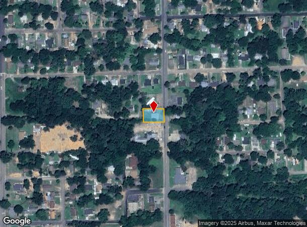 1709 Bomar St, Marshall, TX Parcel Map