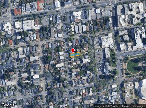 2115 Grant St, Berkeley, CA Parcel Map