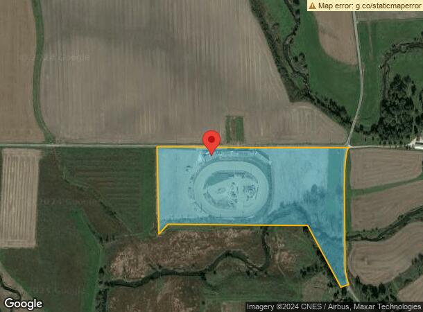  1160 W 650 S, Boswell, IN Parcel Map