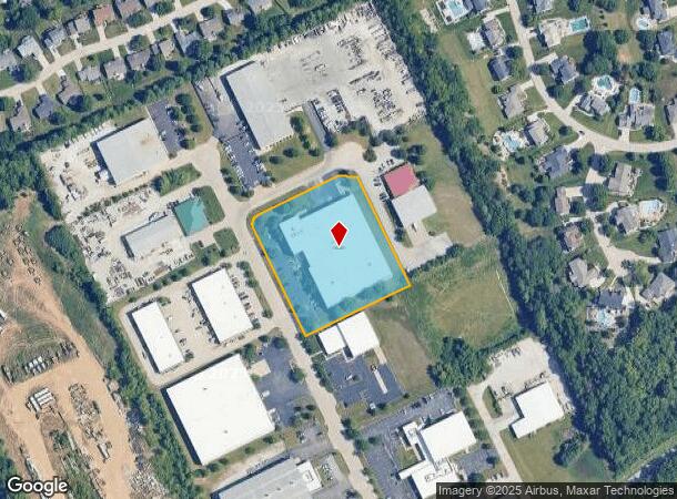 830 Westwood Industrial Park Dr, Weldon Spring, MO Parcel Map
