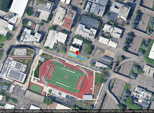 1521 Sw Salmon St, Portland, OR Parcel Map