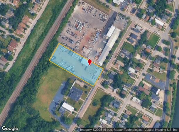  851 Sard Ave, Aurora, IL Parcel Map