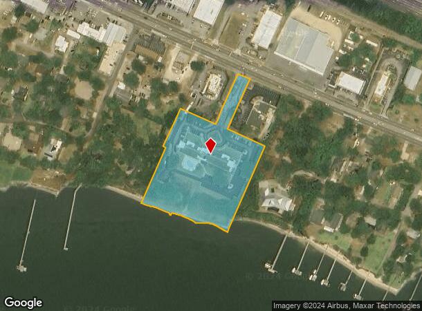  4035 Arendell St, Morehead City, NC Parcel Map