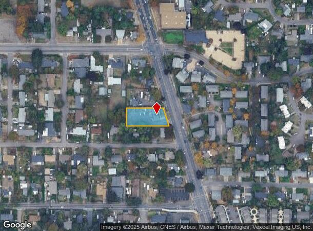  1660 River Rd, Eugene, OR Parcel Map