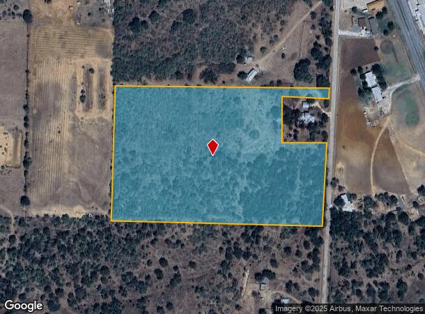  434 Apache Loop, Cherokee, TX Parcel Map