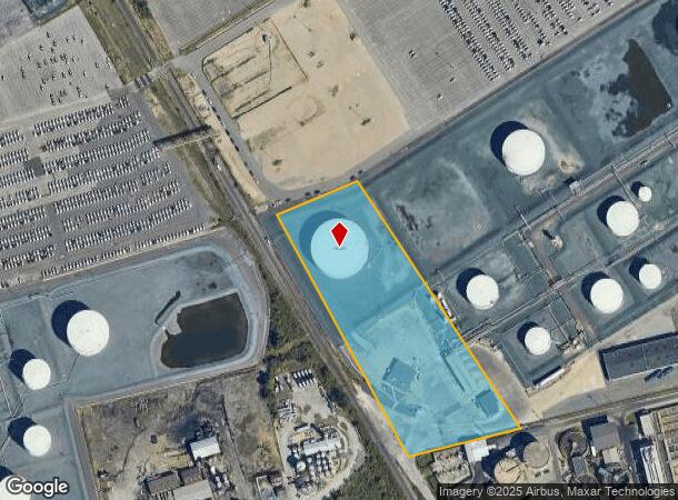 2402 Petrolia Ave, Curtis Bay, MD Parcel Map