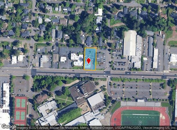 8975 Sw Beaverton Hillsdale Hwy, Portland, OR Parcel Map