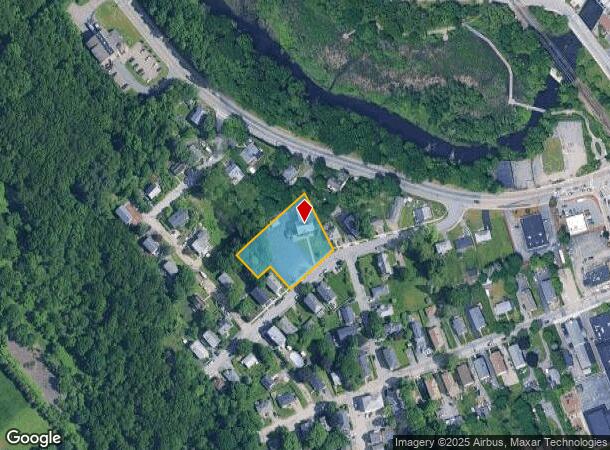  36 Butler St, Worcester, MA Parcel Map