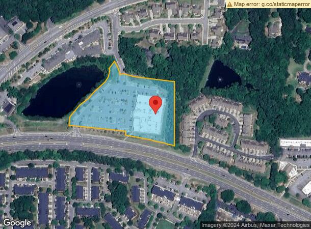  1045 Woodstock Rd, Roswell, GA Parcel Map