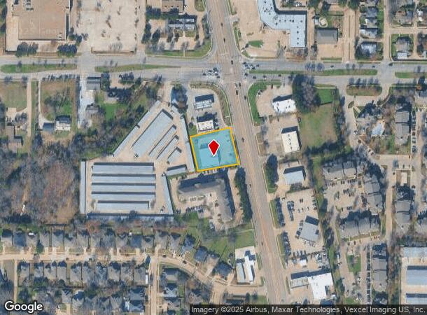  6006 S Cooper St, Arlington, TX Parcel Map
