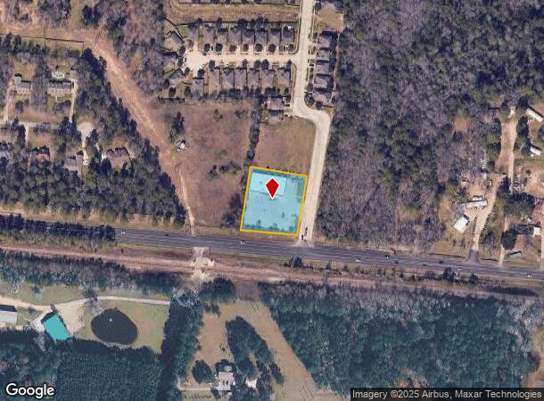  9620 E Woodmark, Conroe, TX Parcel Map
