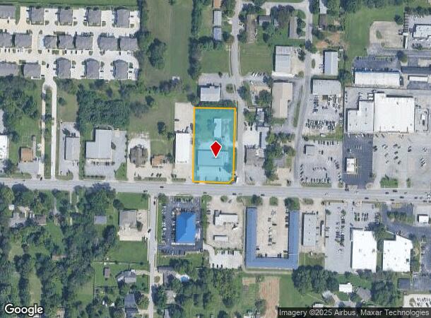  1411 W Walnut St, Rogers, AR Parcel Map