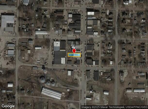  170 S Elm St, Avoca, IA Parcel Map