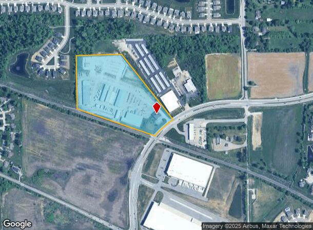 1590 W Northfield Dr, Brownsburg, IN Parcel Map