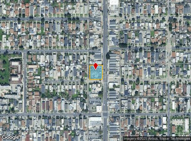  9413 S Main St, Los Angeles, CA Parcel Map