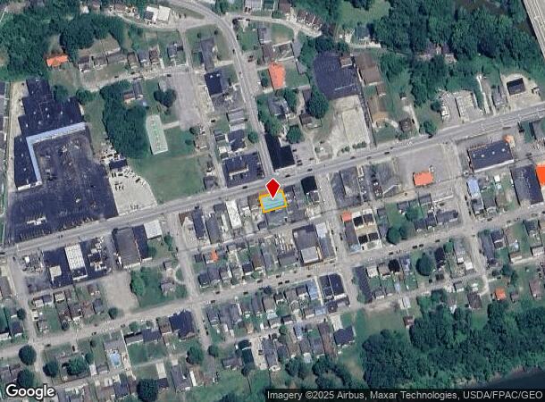  407 3Rd Ave, Chesapeake, OH Parcel Map