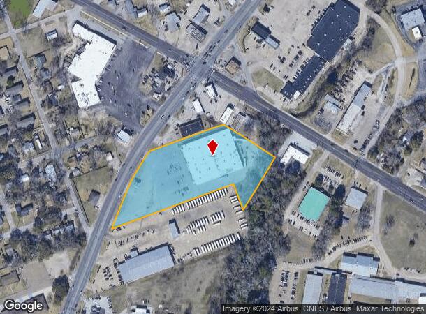  809 S Timberland Dr, Lufkin, TX Parcel Map