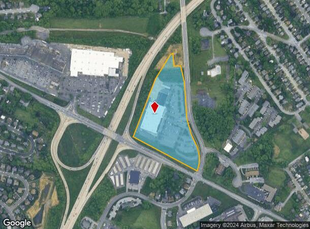  1114 W Wyomissing Blvd, Reading, PA Parcel Map