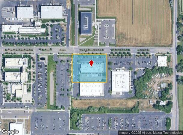 655 University Blvd, Idaho Falls, ID Parcel Map