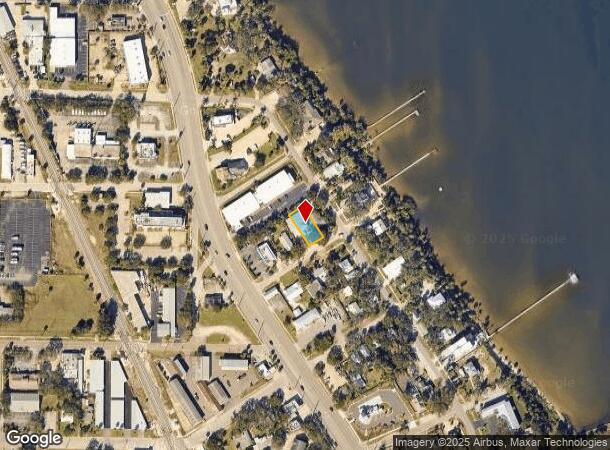 912 Columbus Ave, Melbourne, FL Parcel Map