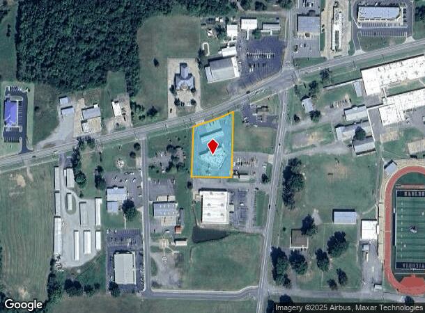  1146 Main St, Vilonia, AR Parcel Map