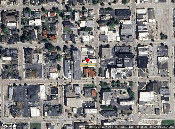  312 N Wayne St, Piqua, OH Parcel Map