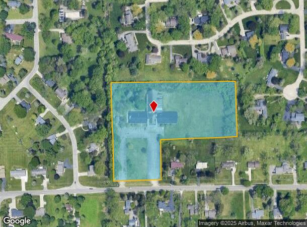 5508 Calkins Rd, Flint, MI Parcel Map