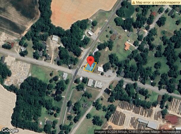  6551 Ga Highway 102 W, Mitchell, GA Parcel Map