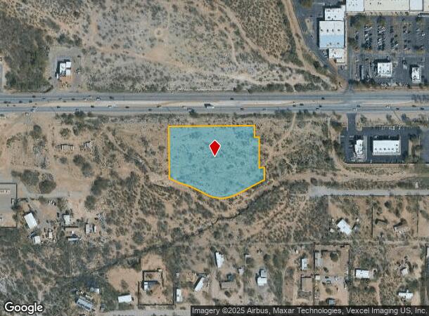  3119 W Valencia Rd, Pima County, AZ Parcel Map