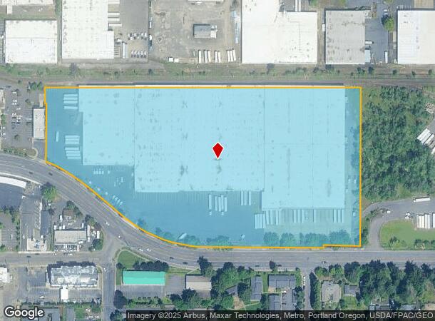  18255 Ne Halsey St, Portland, OR Parcel Map