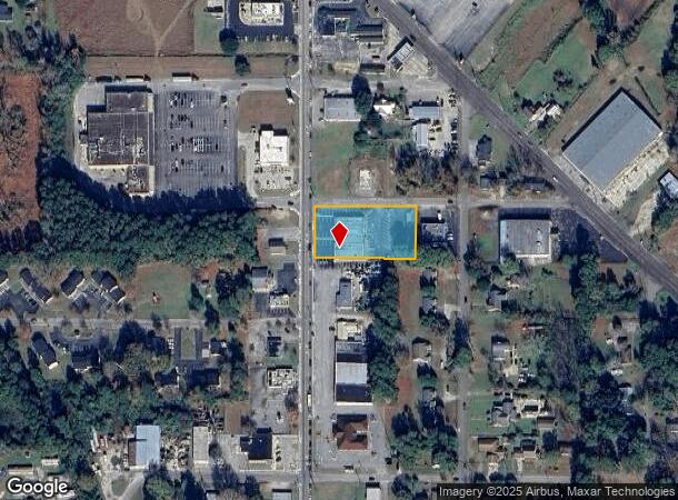  722 N Brown St, Chadbourn, NC Parcel Map