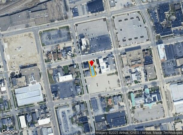 527 W Berry St, Fort Wayne, IN Parcel Map