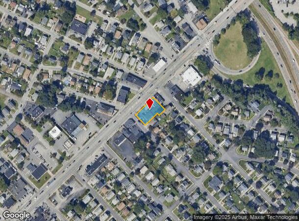 492 Reservoir Ave, Cranston, RI Parcel Map