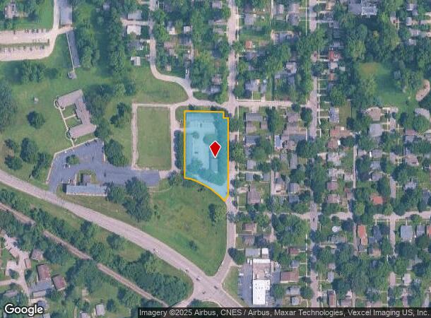 325 315 305 Center St, Valparaiso, IN Parcel Map