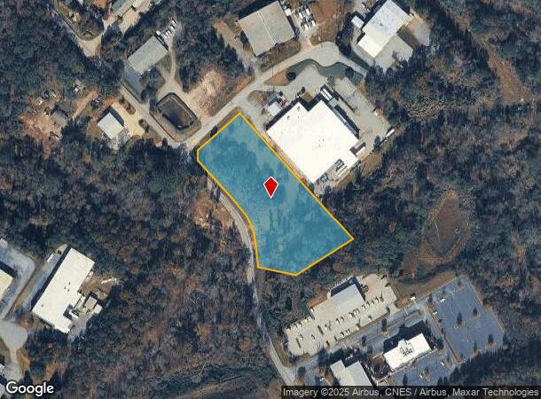  602 High Tech Ct, Greer, SC Parcel Map
